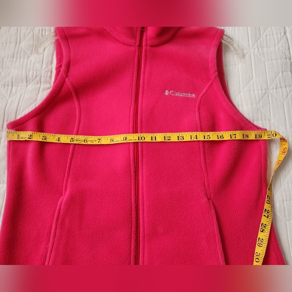 Columbia Women's Benton Springs Fleece Vest-size Medium - Picture 10 of 13